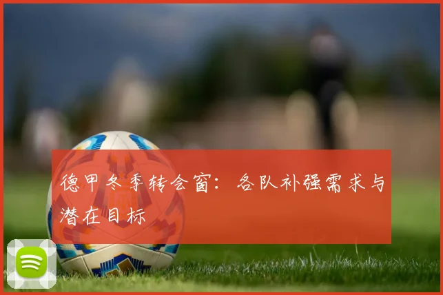 德甲冬季转会窗:各队补强需求与潜在目标